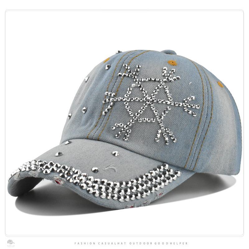 Wholesale Spring and Summer Cowboy Old Drill Baseball Cap Sun Visor Cap